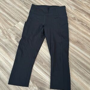 Lululemon wunder under cropped leggings